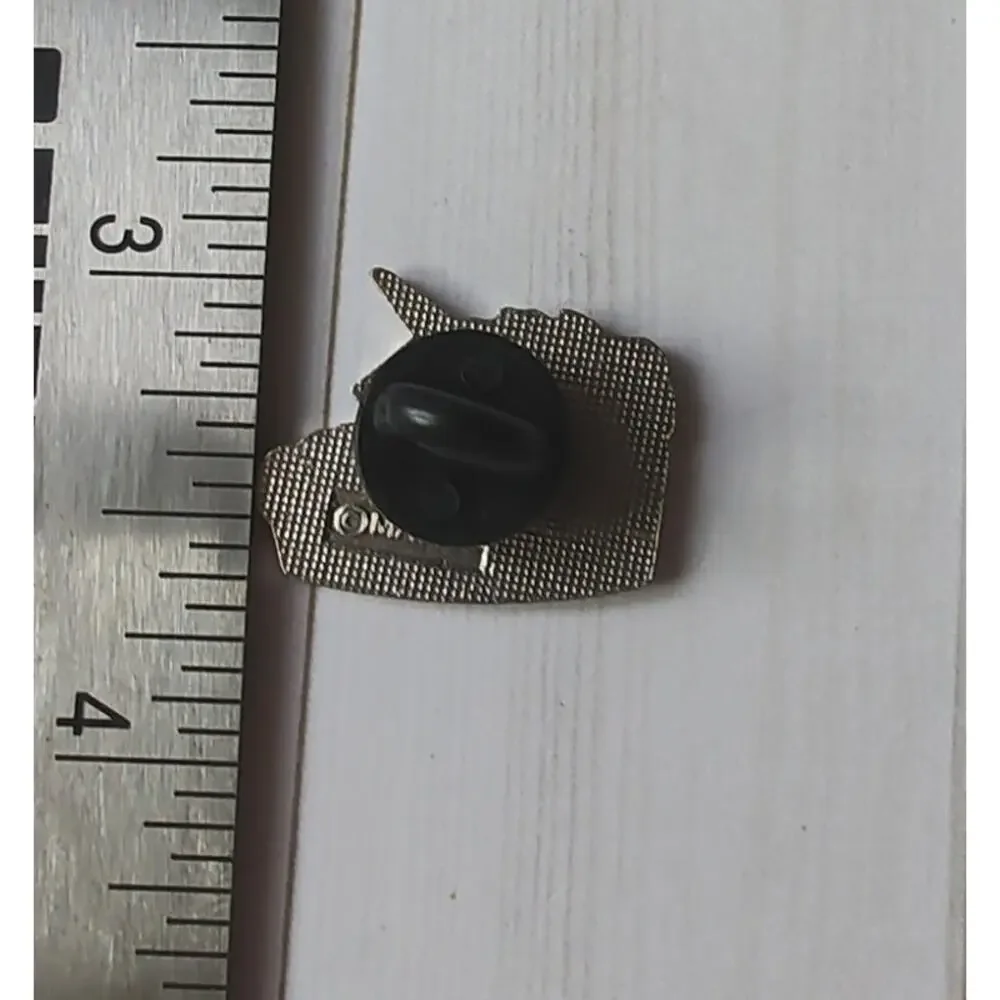 West Virginia Shaped State Pin for a Hat, Lapel, Lanyard, Jacket or Backpack